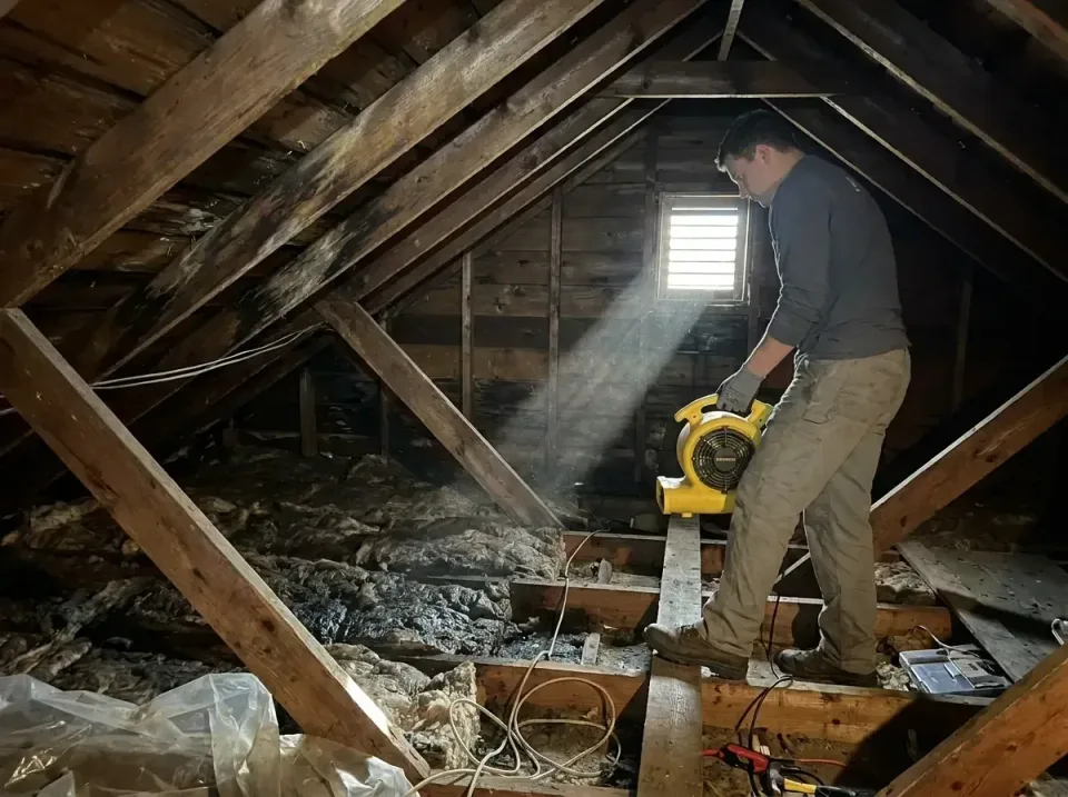attic-water-damage-drying-proc-007 — frequently asked questions, Emergency Water Extraction & 24/7 Flood Response in Lakehil…